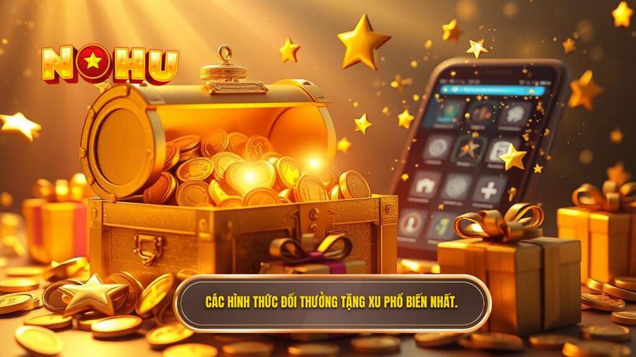 2. Các hình thức đổi thưởng tặng xu phổ biến nhất.