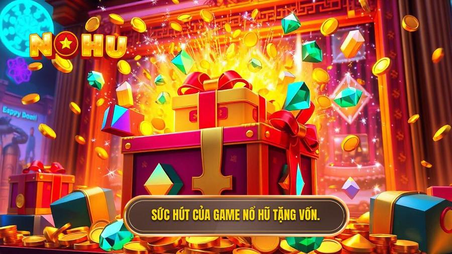 Sức hút của game nổ hũ tặng vốn.
