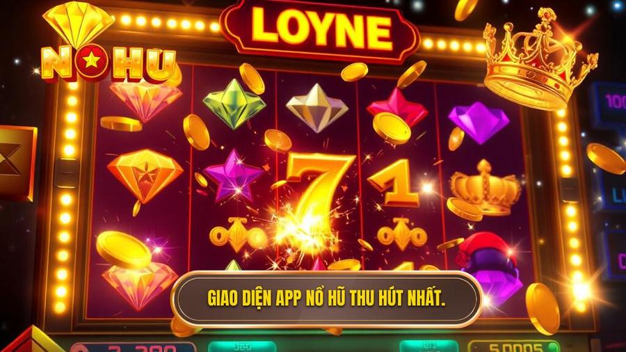 Giao diện App nổ hũ thu hút nhất.
