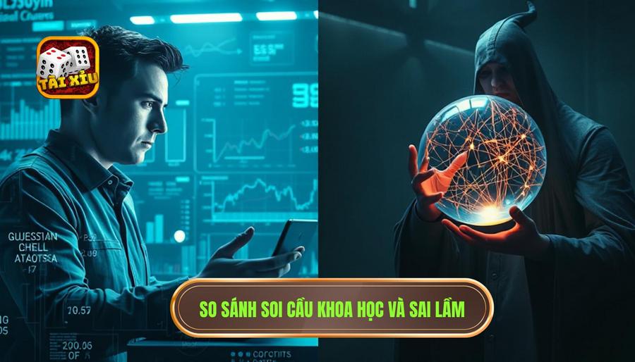 Jackpot lũy tiến hoạt động thế nào? Khám phá cơ chế vận hành của những hũ vàng tỷ đồng 3 3. So sánh soi cầu khoa học và sai lầm